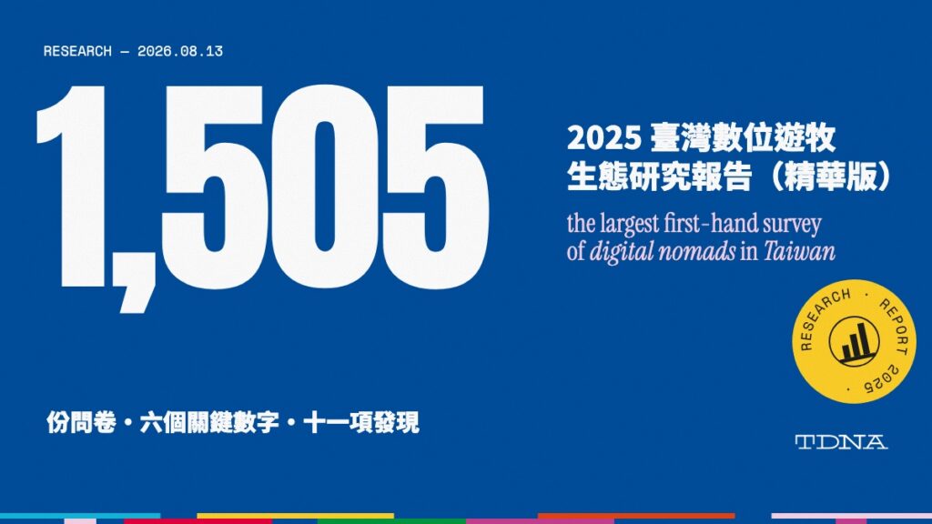 2025 臺灣數位遊牧生態研究報告（精華版）