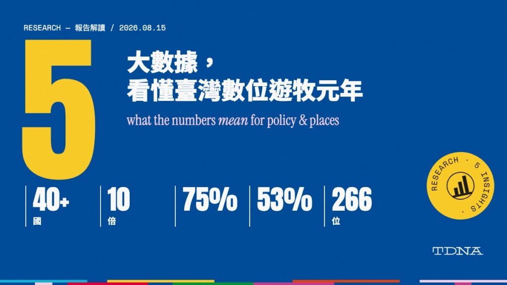 報告解讀｜5 大數據，看懂臺灣數位遊牧元年